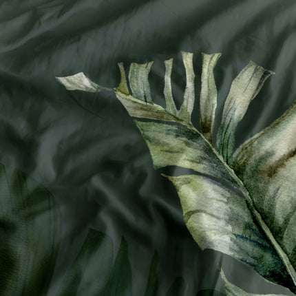 Heckettlane Dekbedovertrek Sarani 140x200/220 cm Forest Green