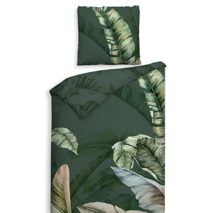 Heckettlane Dekbedovertrek Sarani 140x200/220 cm Forest Green