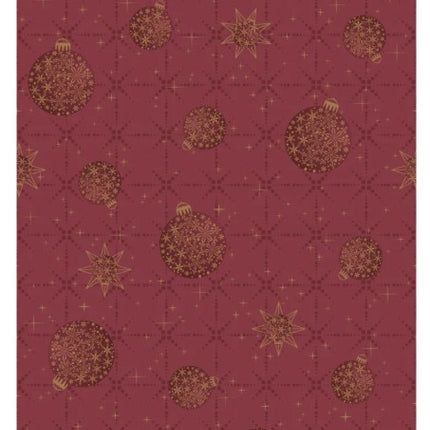 Duni tafelkleed Gilded Bauble - 138x220cm