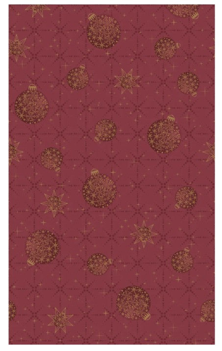 Duni tafelkleed Gilded Bauble - 138x220cm