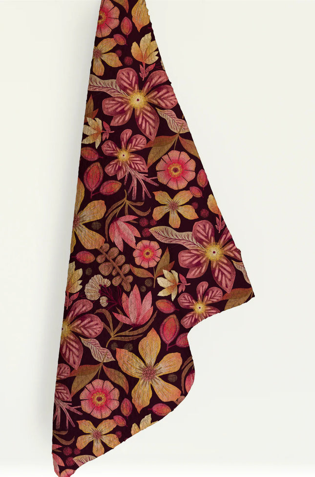 Bubble&Blend Keuken/Theedoek - Spiced Petals