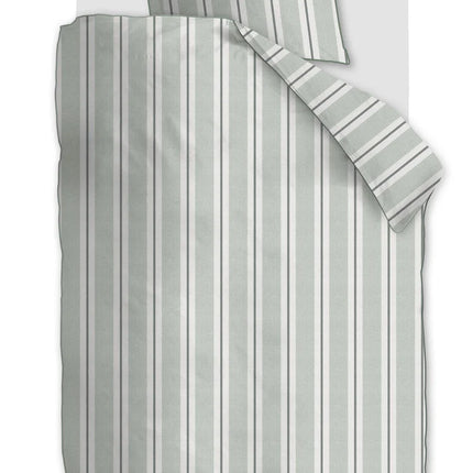 Beddinghouse Riviera Maison Dekbedovertrek Silvan Green 140x200/220 cm