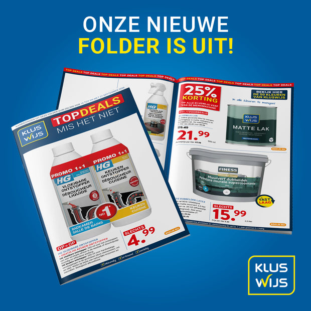 Lees de nieuwste KlusWijs folder!