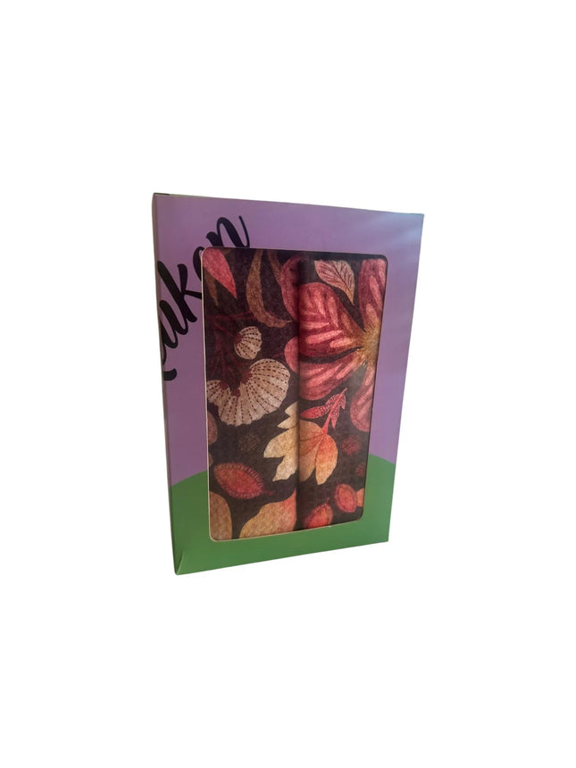 Bubble&Blend cadeauset Keukendoek & Vaatdoek - Spiced Petals