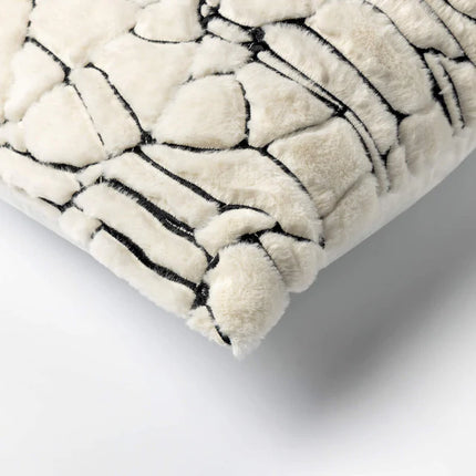 Dutch Decor Sierkussen Rodin 45x45 cm Tofu