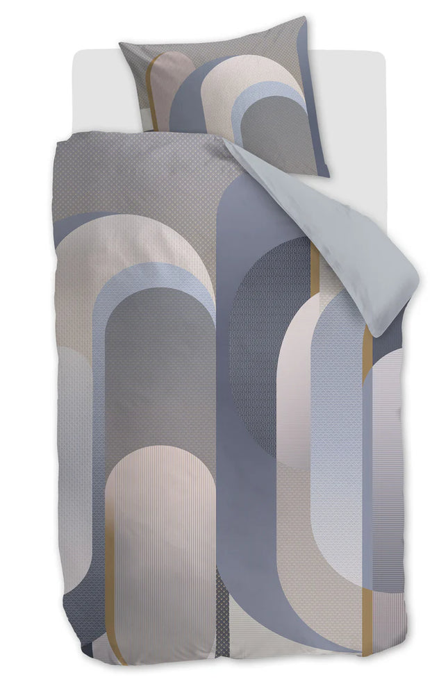 Beddinghouse KARDOL Dekbedovertrek Archi Blue Green 140x200/220 cm