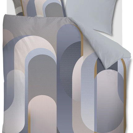 Beddinghouse KARDOL Dekbedovertrek Archi Blue Green 240x200/220 cm