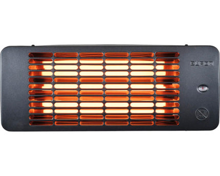 Eurom Q-time 2001 Terrasverwarmer - 2000W, Zwart