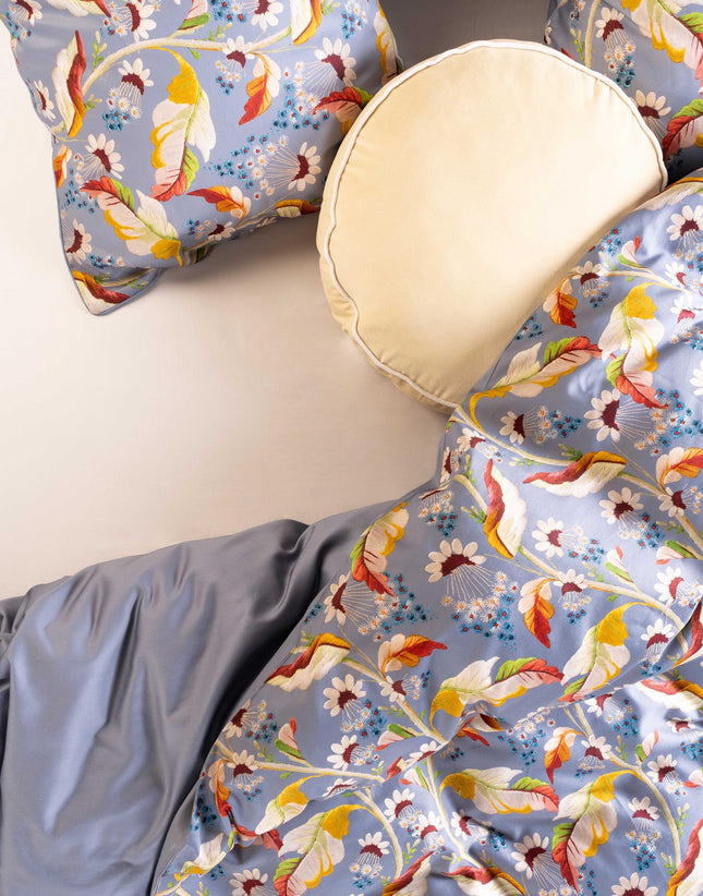 Essenza Dekbedovertrek Aurelina Global grey 140x200/220 cm