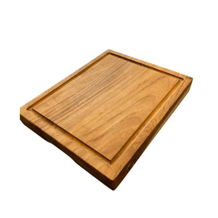 Basic Culinair Teakhouten Snijplank - 40x30x4 cm
