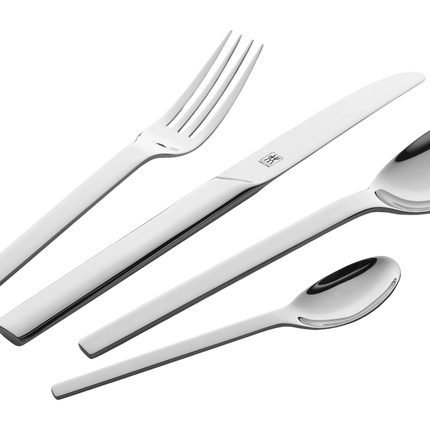 Zwilling J.A. Henckels Minimale Bestekset Mat - 24 dlg Zilverkleurig