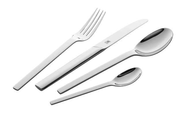 Zwilling J.A. Henckels Minimale Bestekset Mat - 24 dlg Zilverkleurig