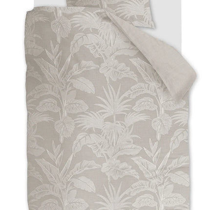 Beddinghouse Riviera Maison Dekbedovertrek Botanica Sand 140x200/220 cm