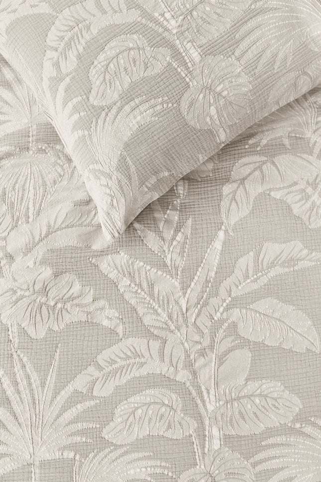Beddinghouse Riviera Maison Dekbedovertrek Botanica Sand 240x200/220 cm