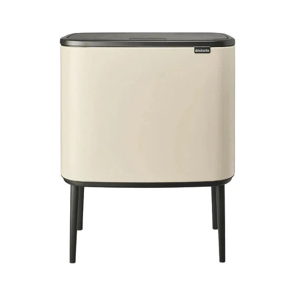 Brabantia Bo Touch Bin afvalemmer 11 + 23 L - soft beige