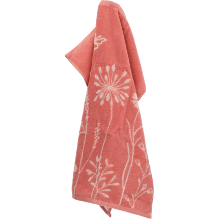Bunzlau Castle Kitchen Towel Flowerbed Pink