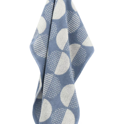Bunzlau Castle Keukendoek Dots - Grey-Blue
