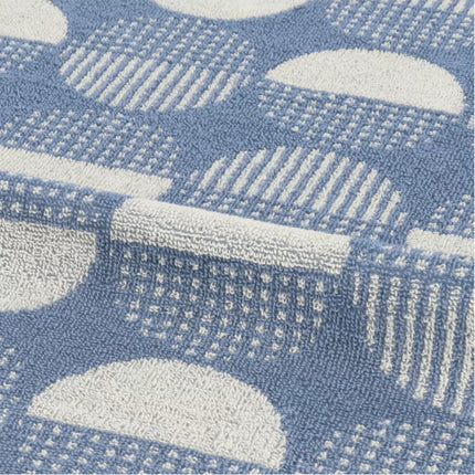Bunzlau Castle Keukendoek Dots - Grey-Blue