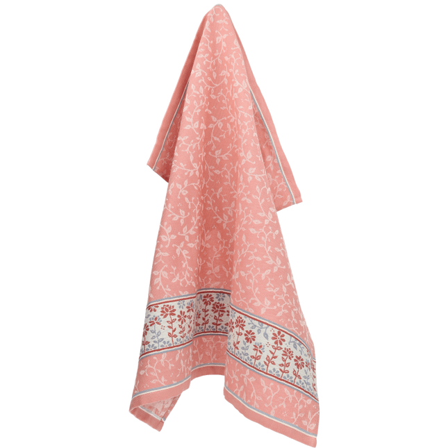 Bunzlau Castle Tea Towel Daydream Pink