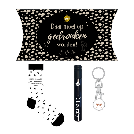 The Big Gifts Cadeauset - Daar moet op gedronken worden