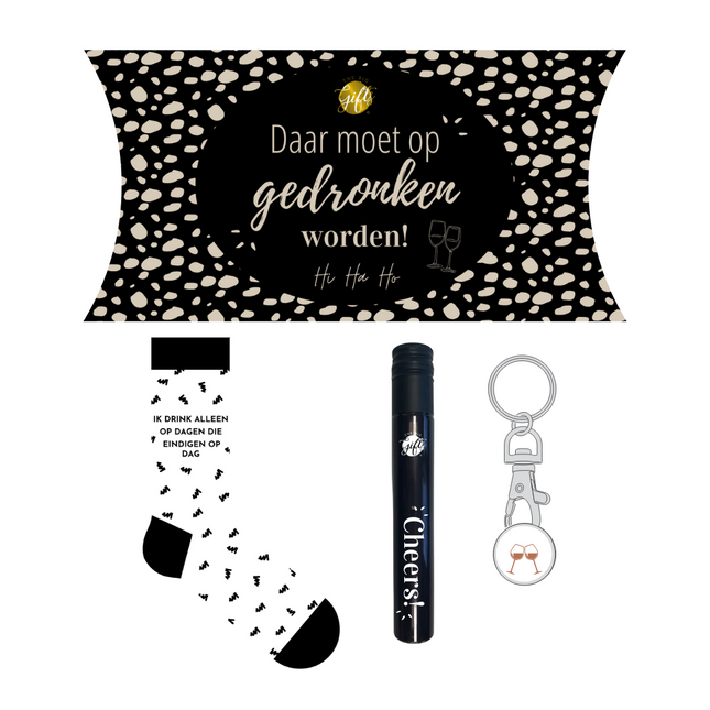 The Big Gifts Cadeauset - Daar moet op gedronken worden