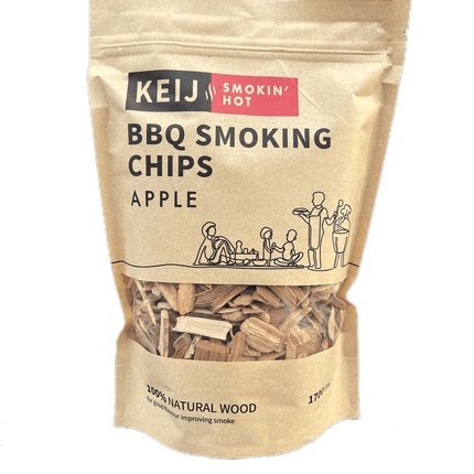 Keij Kamado BBQ smoking chips apple - 1700 ml