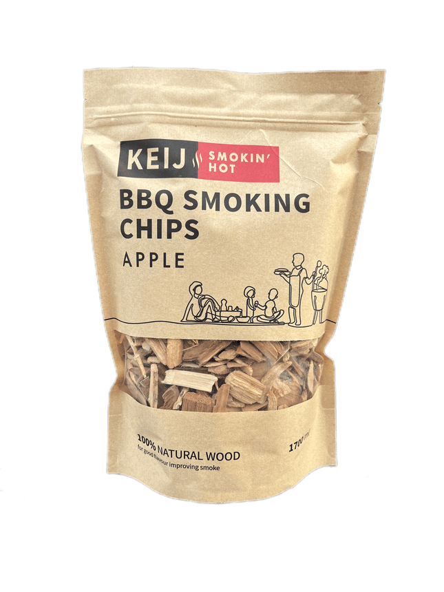 Keij Kamado BBQ smoking chips apple - 1700 ml