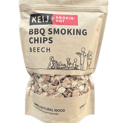 Keij Kamado BBQ smoking chips beech - 1700 ml