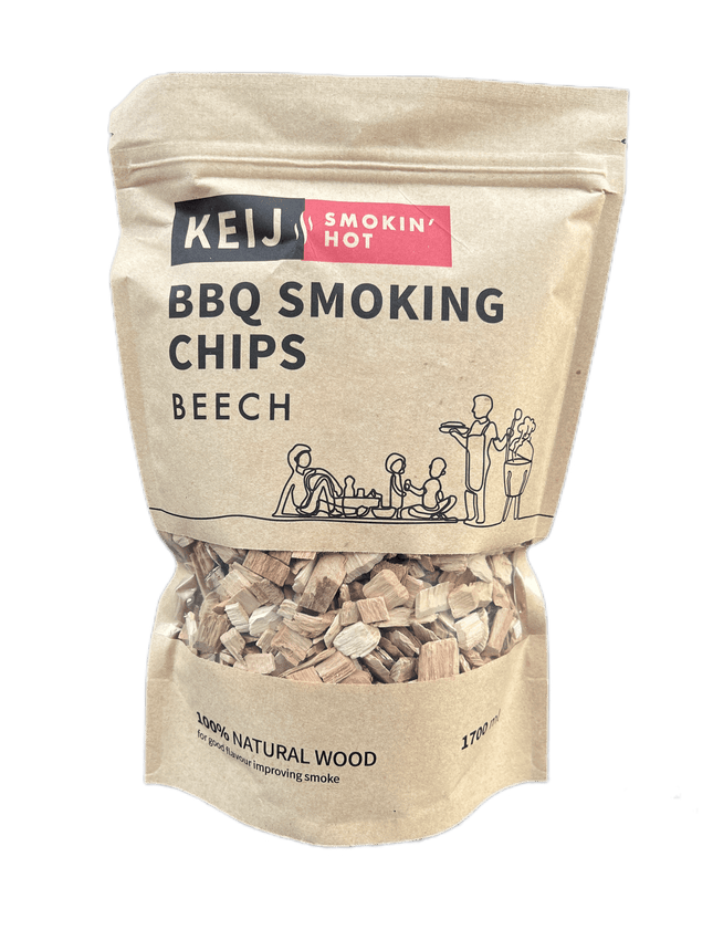 Keij Kamado BBQ smoking chips beech - 1700 ml
