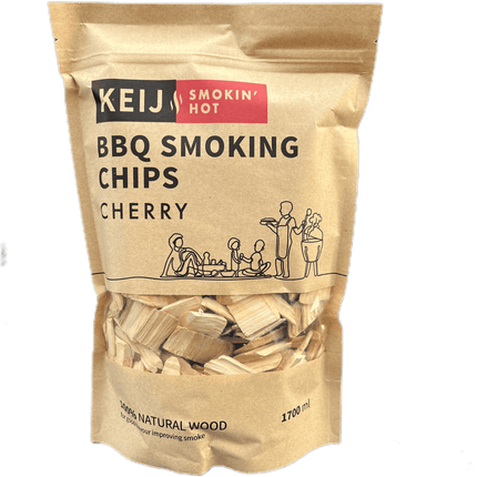 Keij Kamado BBQ smoking chips cherry - 1700 ml