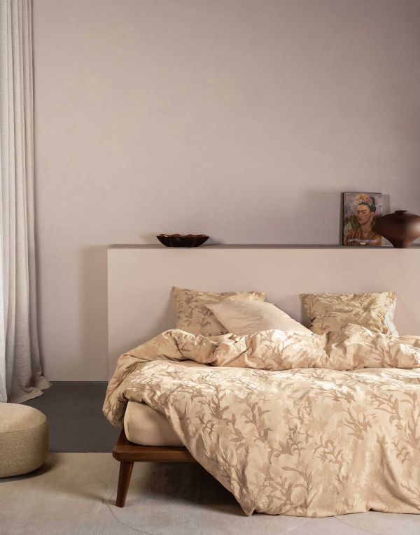 Essenza Dekbedovertrek Claudine, Golden Sand 240x200/220 cm