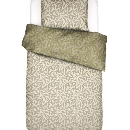 Essenza Dekbedovertrek Clea, Cedar Green 240x200/220 cm