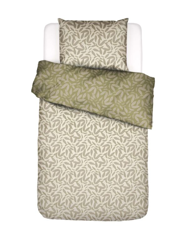 Essenza Dekbedovertrek Clea, Cedar Green 240x200/220 cm