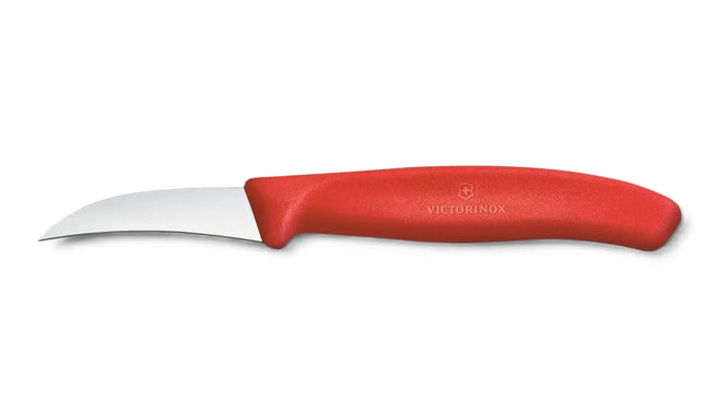 Victorinox Schilmesje rood gebogen 6cm