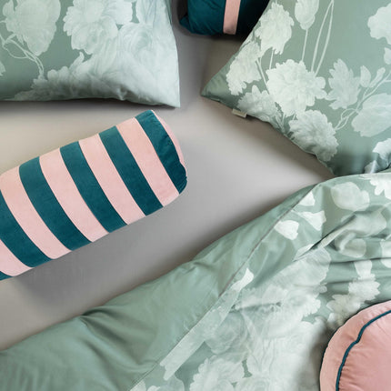 Essenza Eunice Dekbedovertrek Dusty Teal 240x200/220 cm