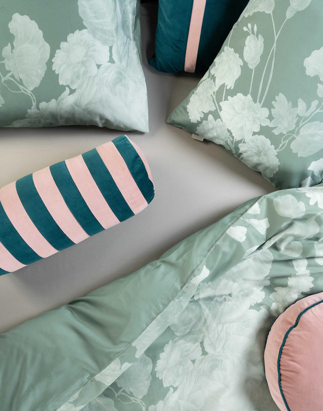 Essenza Dekbedovertrek Eunice Dusty Teal 140x200/220 cm