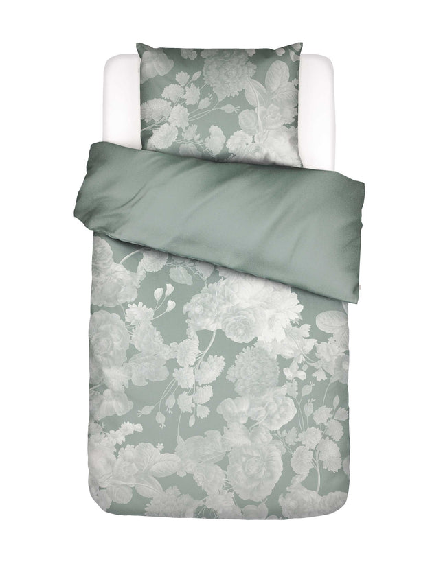 Essenza Dekbedovertrek Eunice Dusty Teal 140x200/220 cm