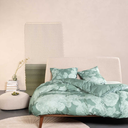 Essenza Eunice Dekbedovertrek Dusty Teal 240x200/220 cm