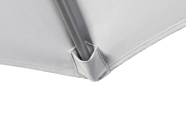 Platinum Lisboa parasol Ø3 m - lichtgrijs