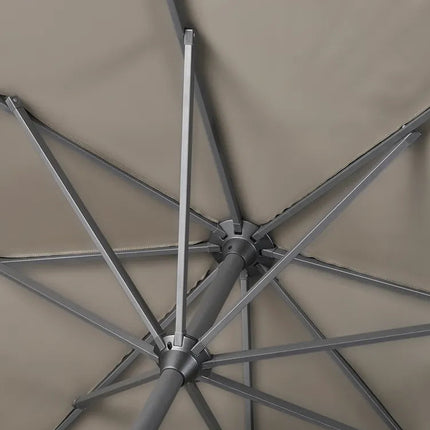 Platinum Riva parasol Ø350 cm - Taupe