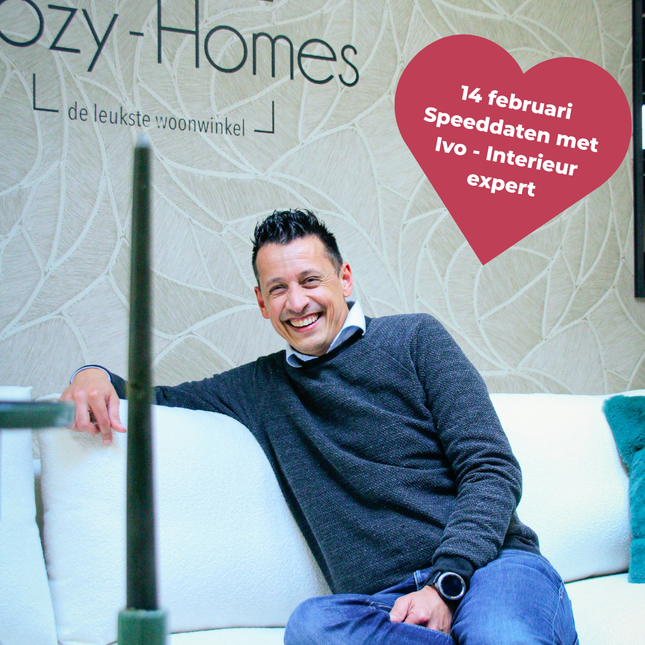 Valentijnsdag 2026 - Speeddaten met Ivo over interieuradvies