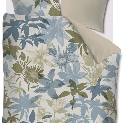 Beddinghouse Dekbedovertrek Flori Blue 240x200/220 cm