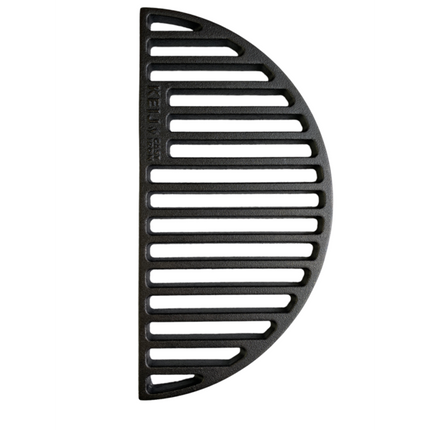 Keij Kamado Gietijzeren Rooster Half Rond Compact 33CM