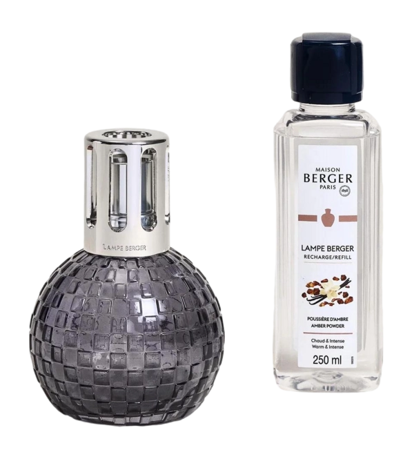 Lampe Berger Gifset Disco Grise