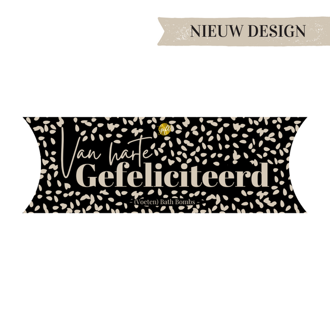 The Big Gifts Gondeldoosje Bath Bombs – Van harte gefeliciteerd