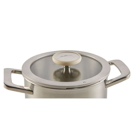 Habonne Allure Kookpan 16 cm met Glasdeksel
