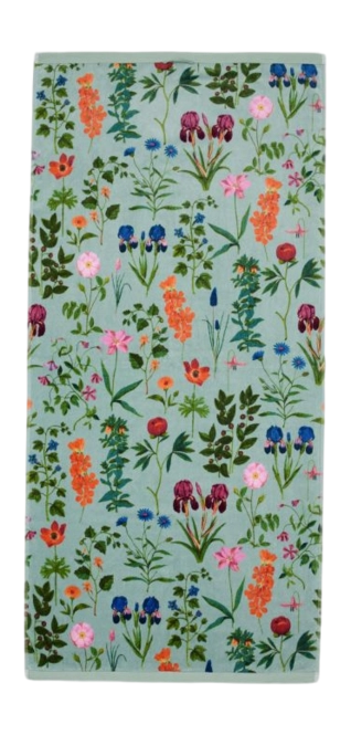 Essenza Handdoeken Marigold surf green 50x100 cm