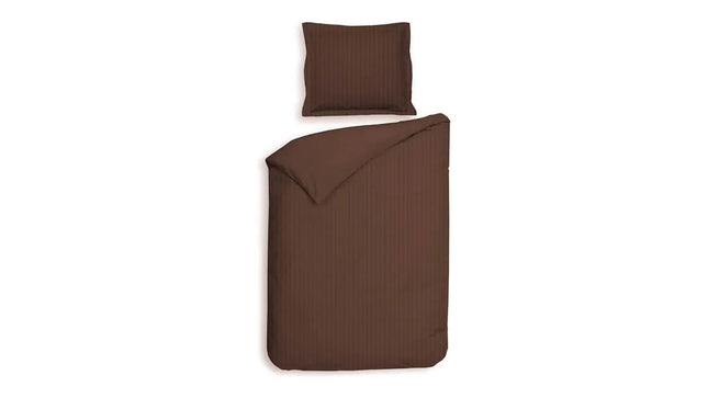 Heckettlane dekbedovertrek Banda Marsala Brown 140x200/220 cm