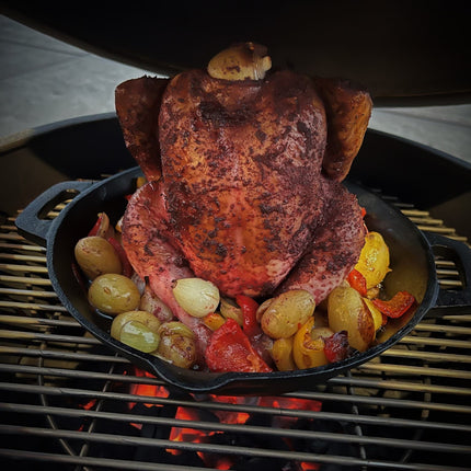 Keij Kamado Gietijzeren Chickensitter - Zwart