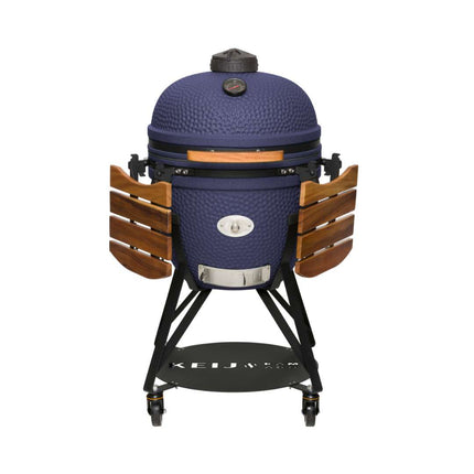 Keij Kamado Legend XLarge Mat Blauw Walnoot - 23 Inch